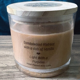 Sandalwood Retreat with a Dab of Vanilla