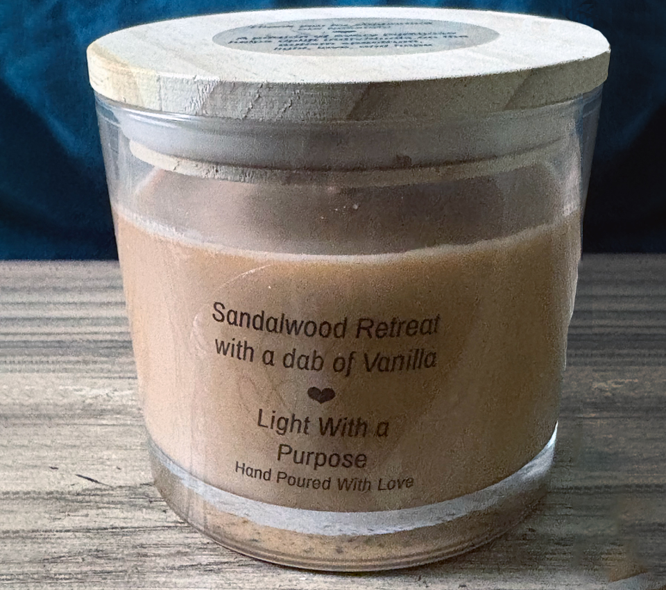 Sandalwood Retreat with a Dab of Vanilla